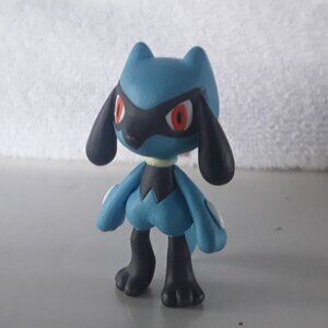 Pokemon Tomy Riolu Figure, no package, approx 2"
